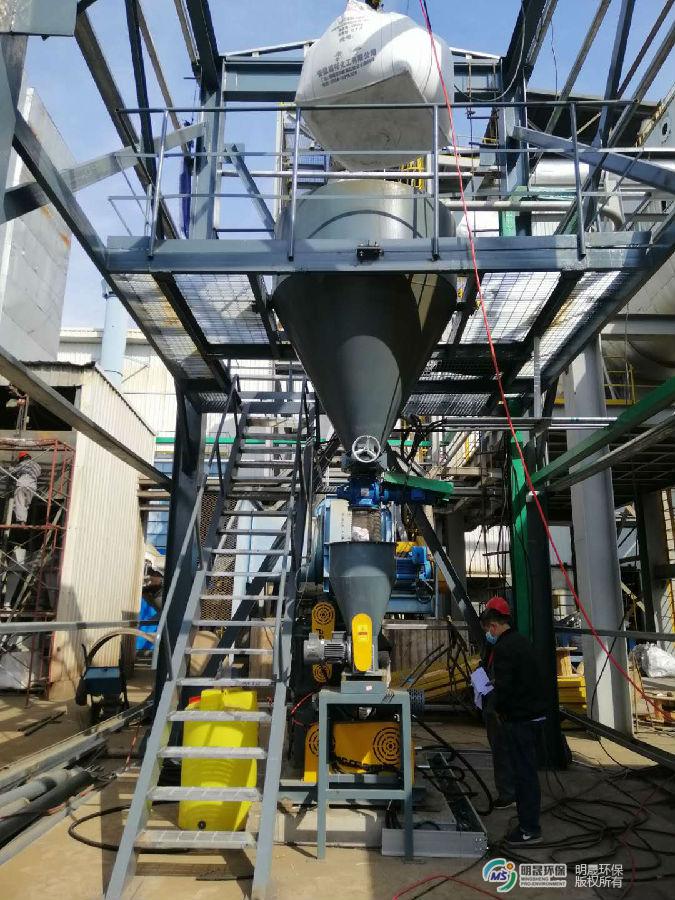 潍柴集团冲天炉烟气干法脱硫项目